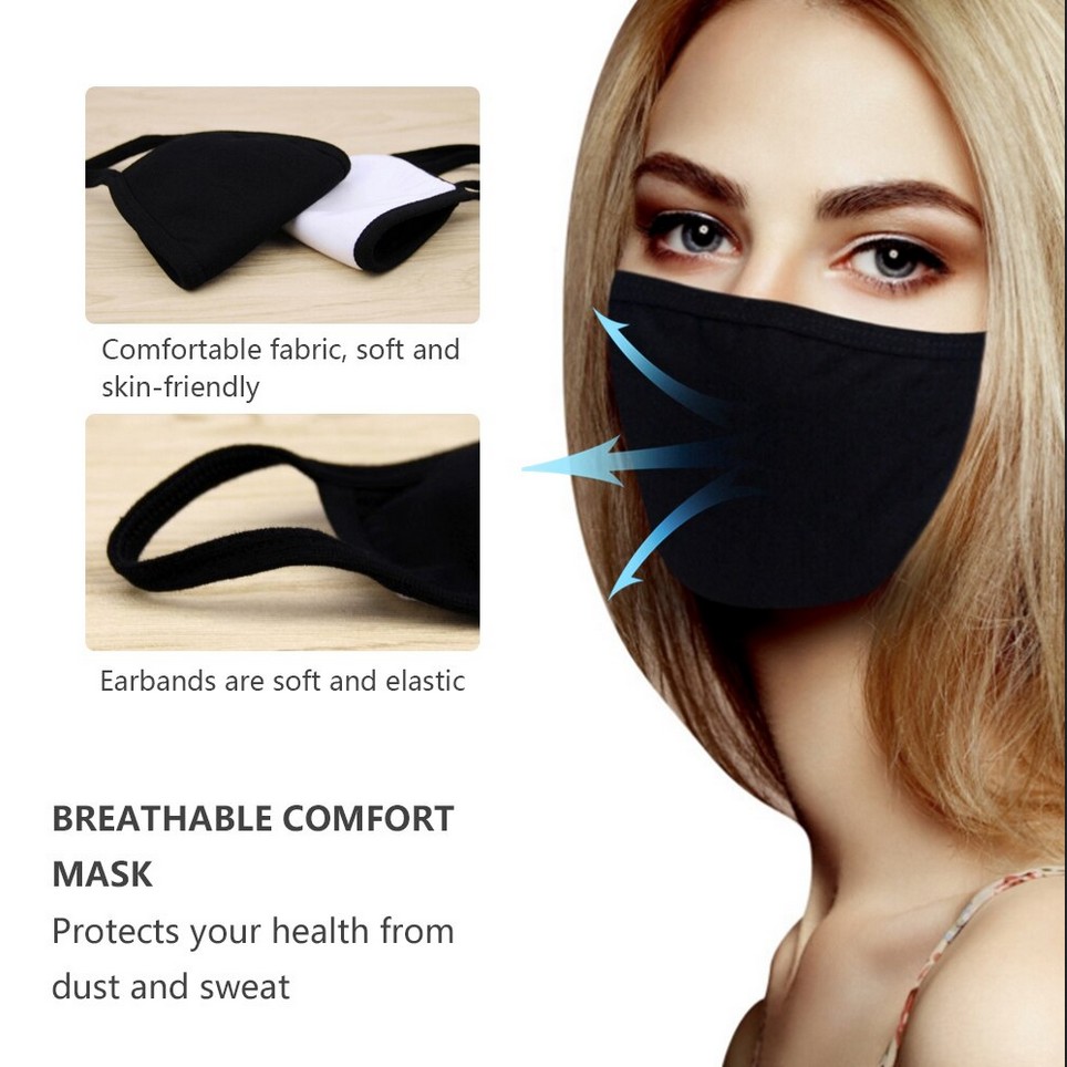 Ansiktsmasker av bomull anonym